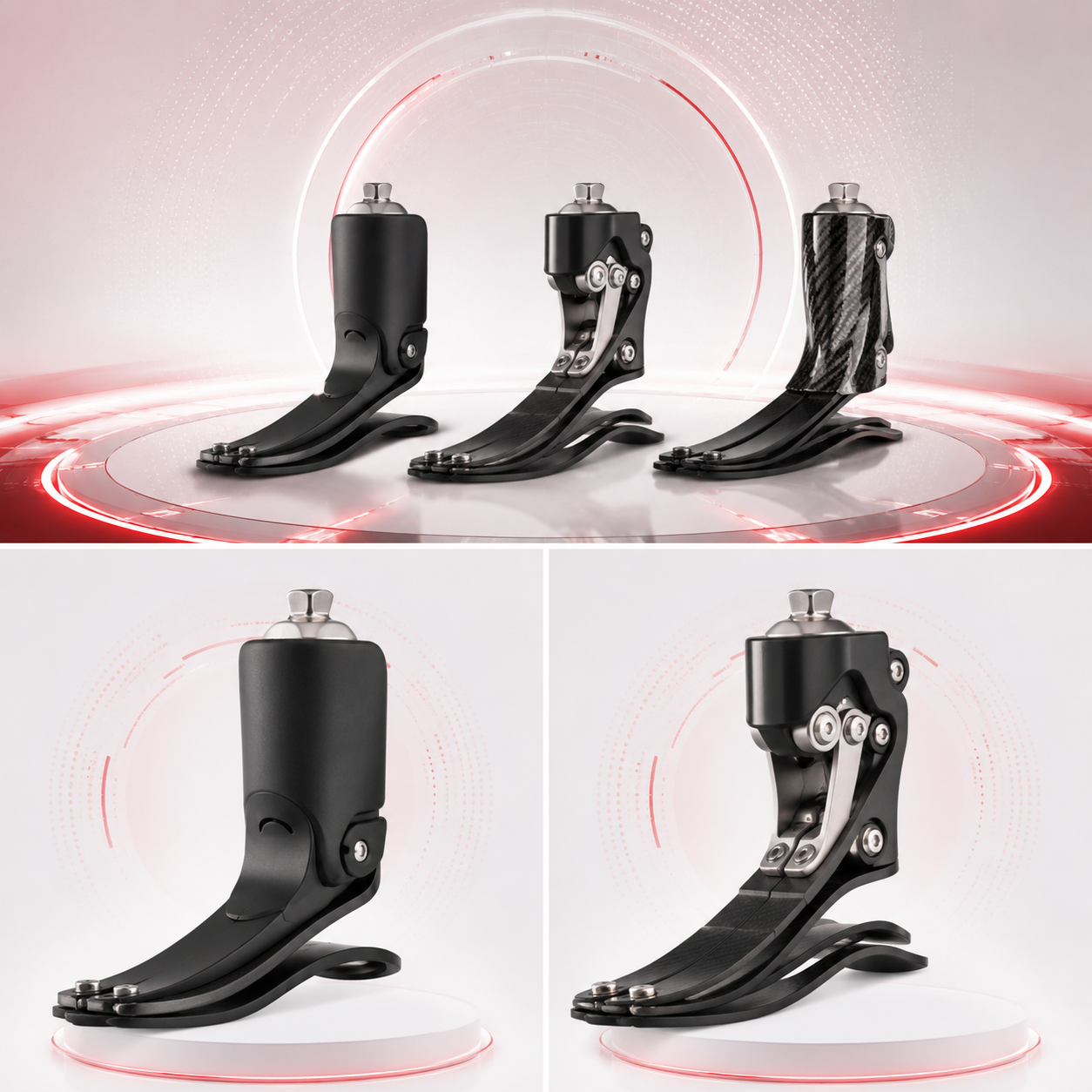 Balanced mobility artificial foot